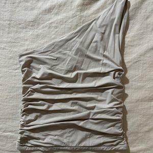 Abercrombie one shoulder top